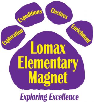 Lomax Elementary Magnet School Logo